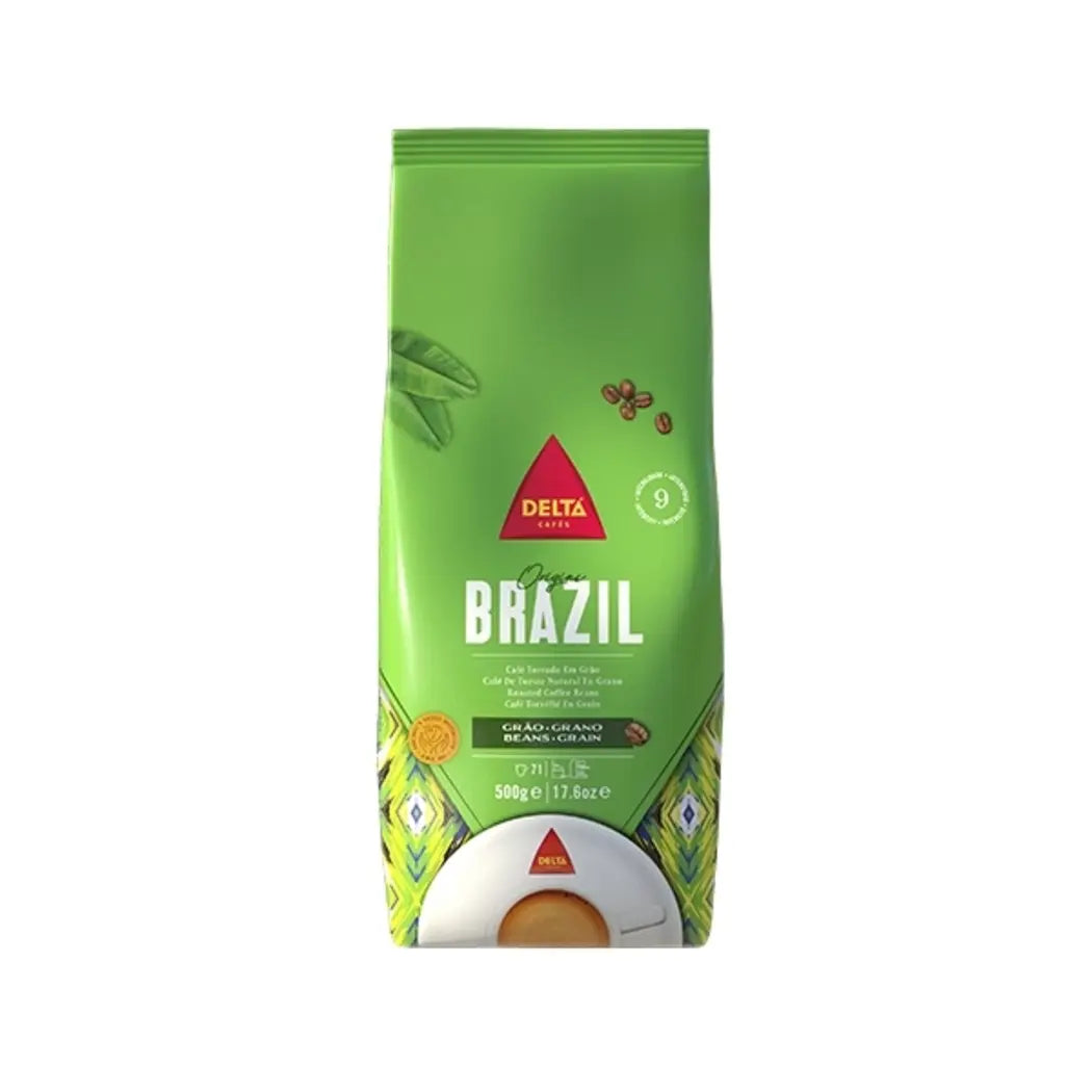 Delta Brazil Whole Bean Coffee - 500 g