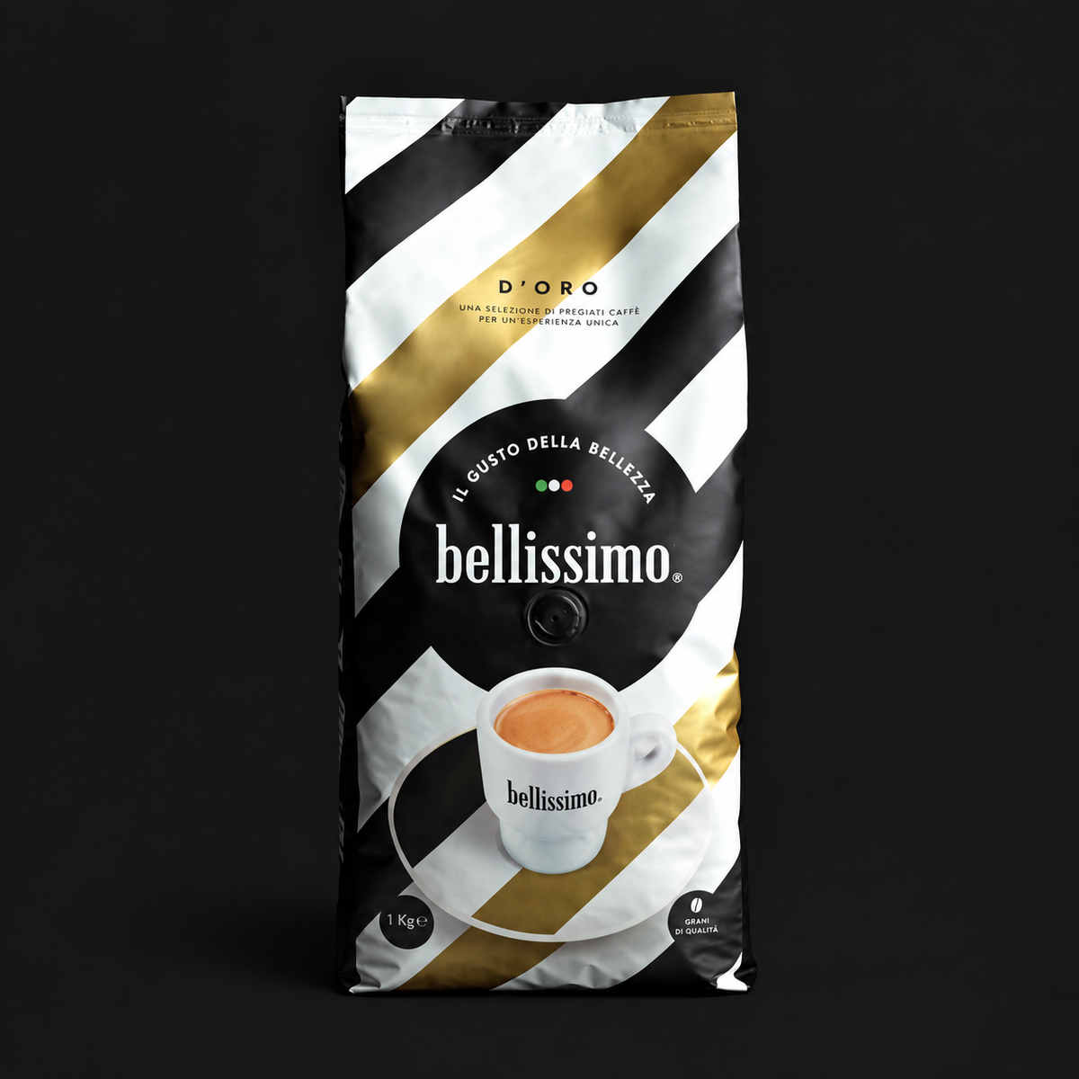 Café em grão - Bellissimo d'Oro - 1 Kg
