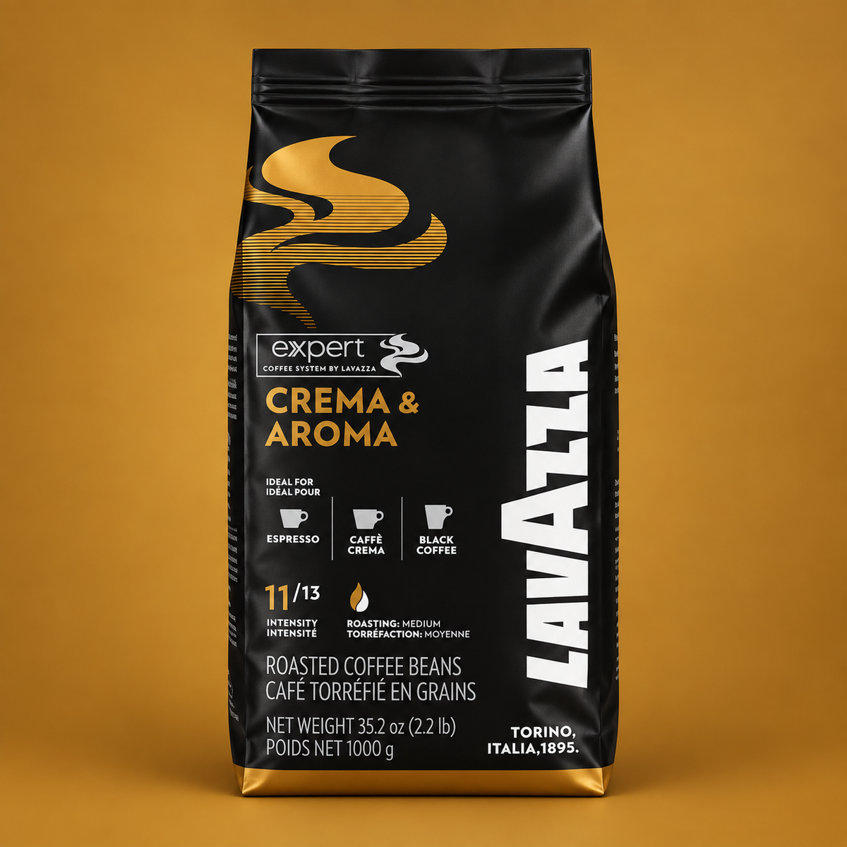 Lavazza Crema & Aroma Expert - Café em grão 1 Kg