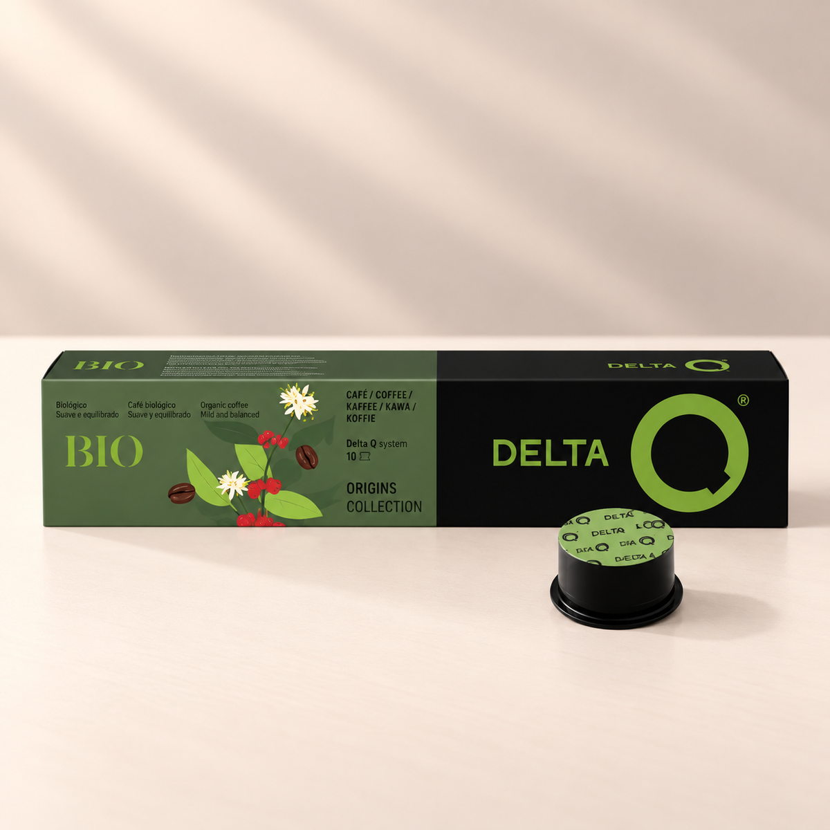 Delta Q Bio – 10 cápsulas de café