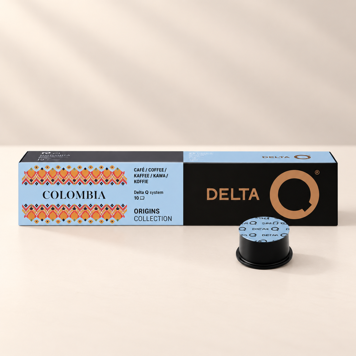 Delta Q Colômbia – 10 cápsulas de café