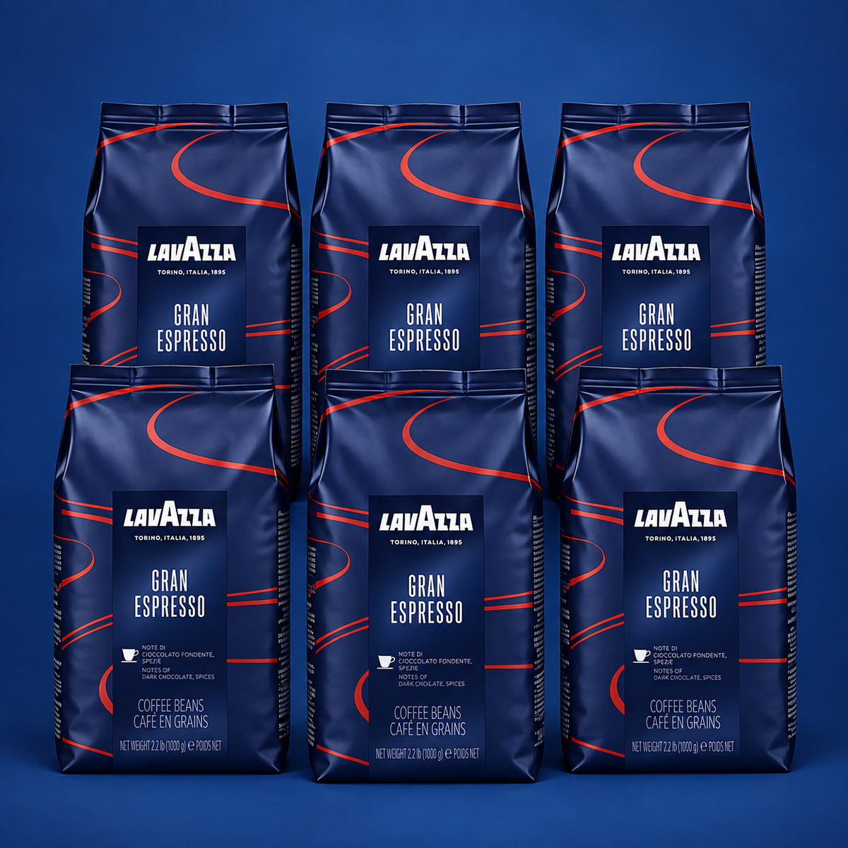Café em grão Lavazza Gran Espresso - 6 Kg