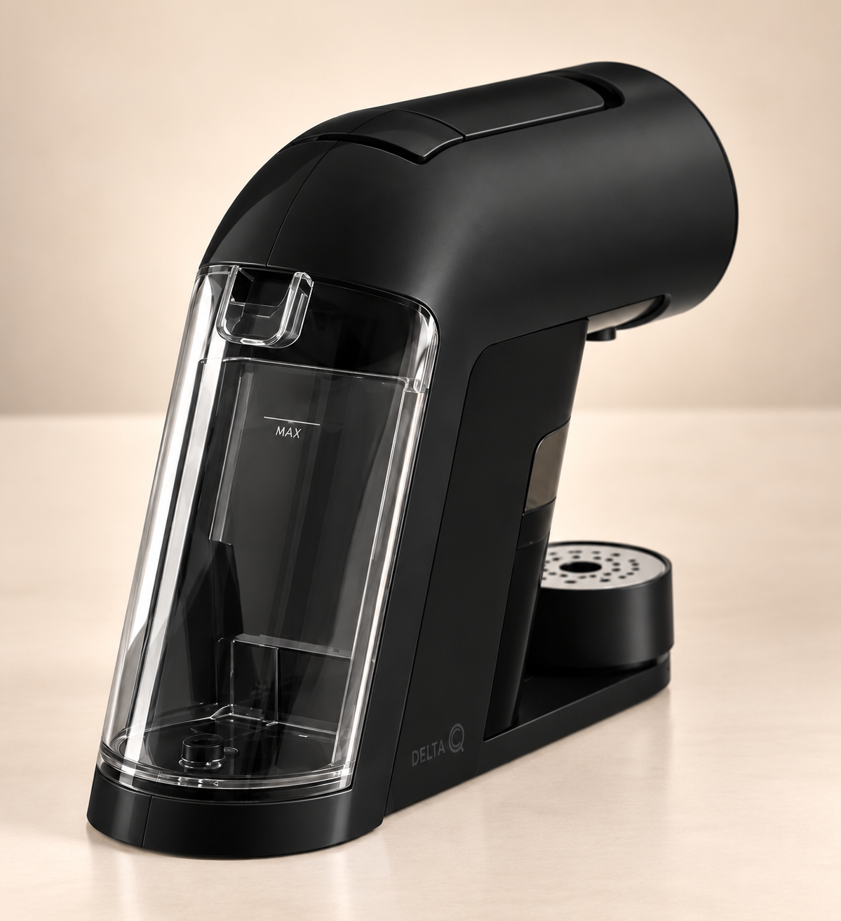 Special Offer: 180 Delta Q capsules + FREE black DELTA Q ICONIQ Machine
