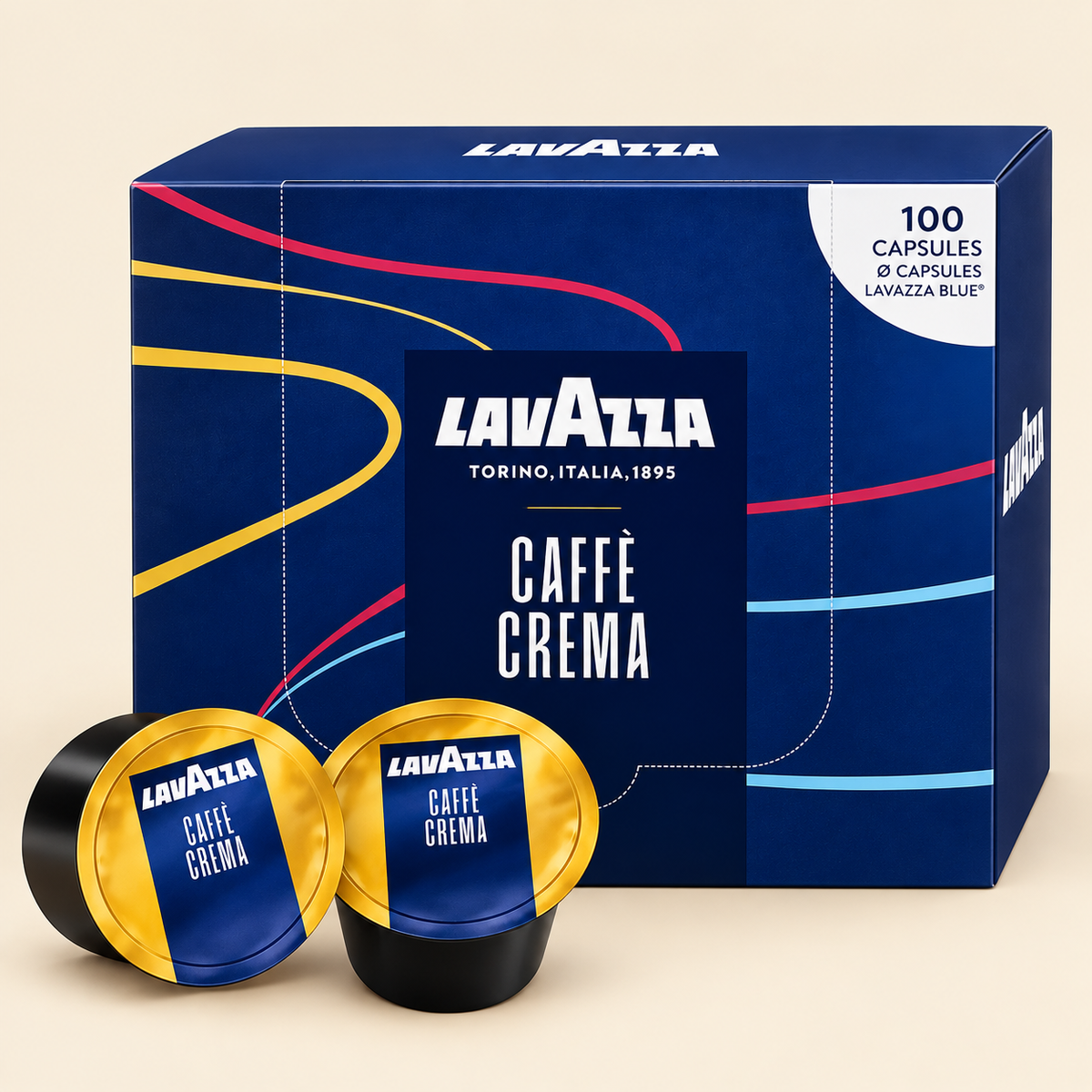 Lavazza Blue Caffé Crema – 100 capsules