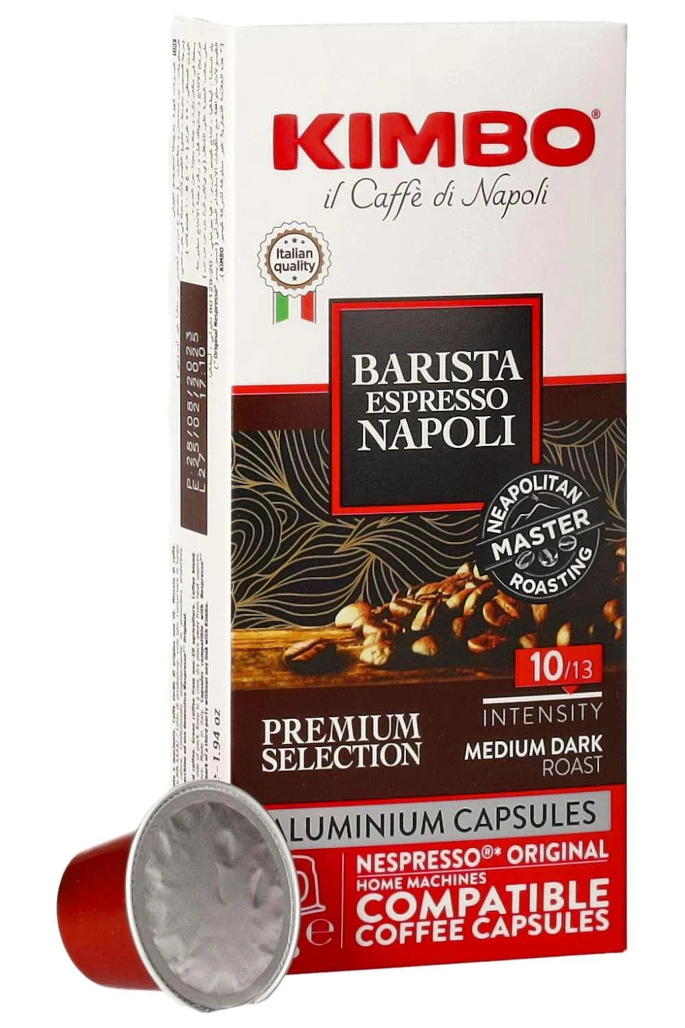 KIMBO Barista Espresso Napoli - 10 capsules Nespresso