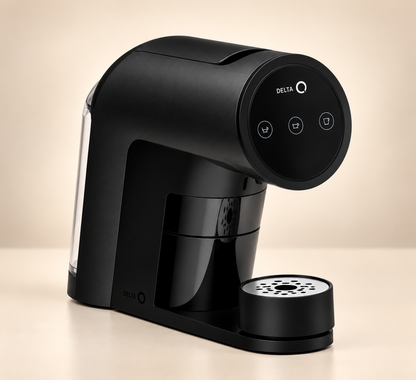 Special Offer: 180 Delta Q capsules + FREE black DELTA Q ICONIQ Machine