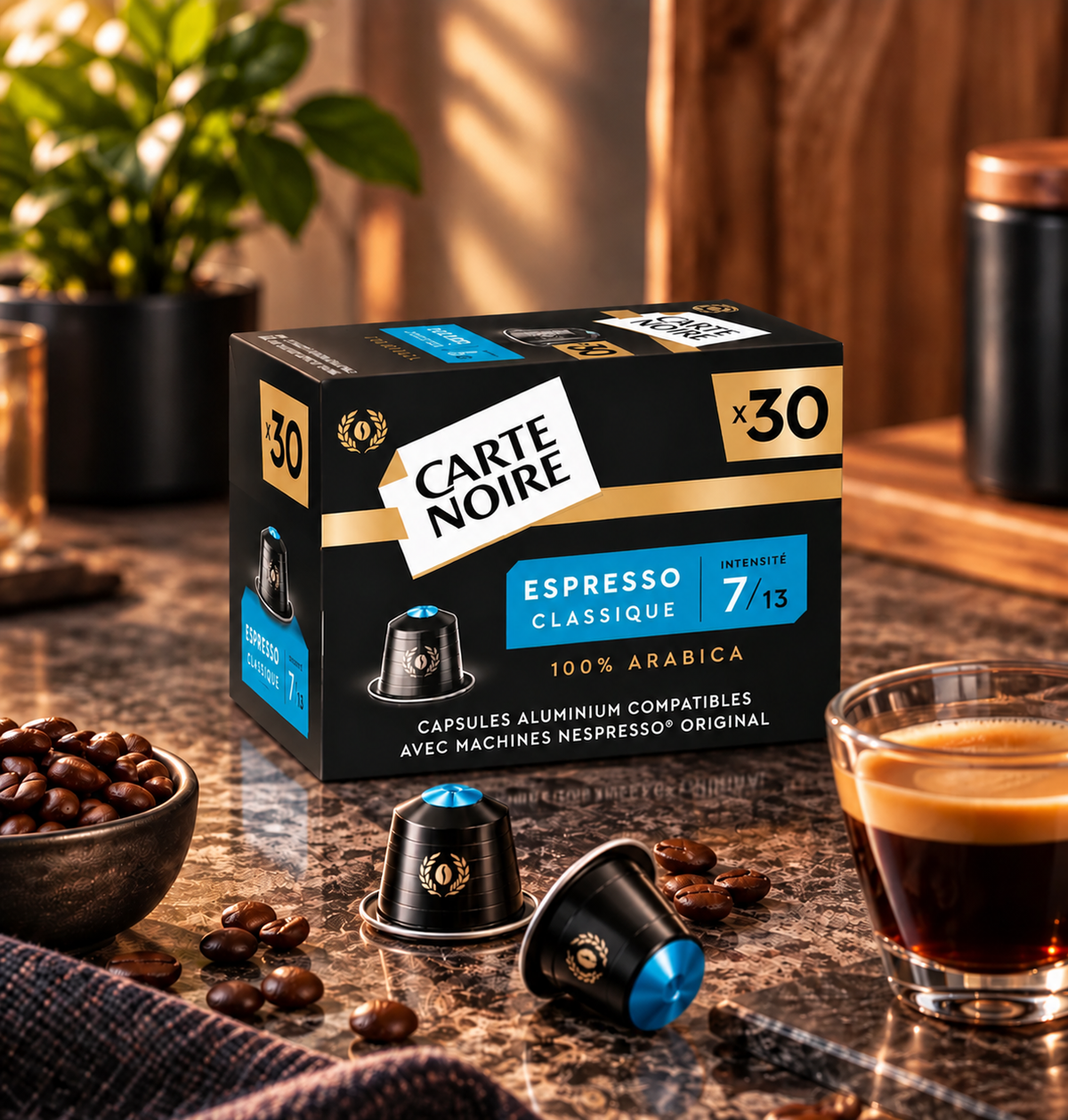 Carte Noire Compatível com Nespresso® – Espresso Classique x30