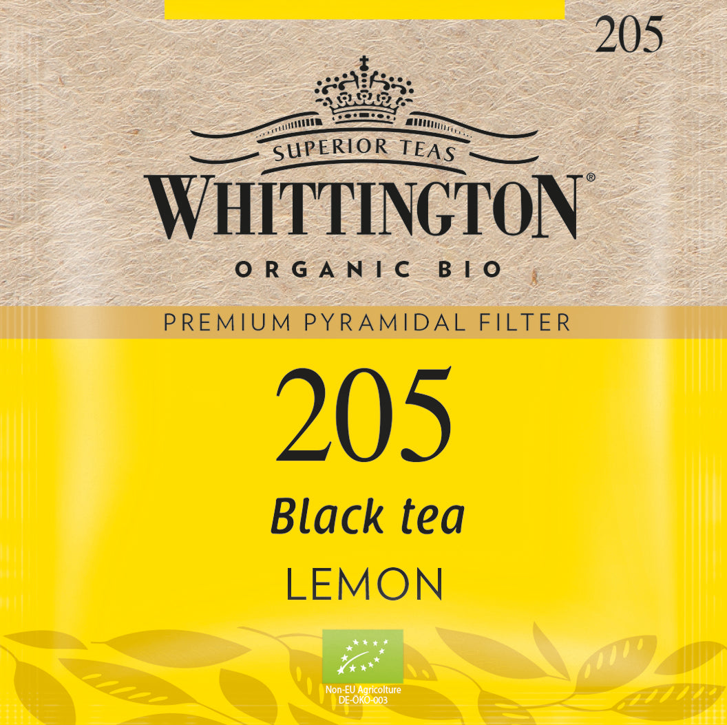 Whittington Thé noir citron - 15 sachets individuels