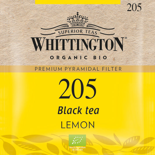 Whittington Thé noir citron - 15 sachets individuels