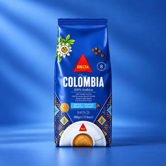 Delta Colombia Whole Bean Coffee - 500 g