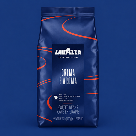 Lavazza Crema e Aroma Blue Line Whole Bean Coffee - 1 Kg