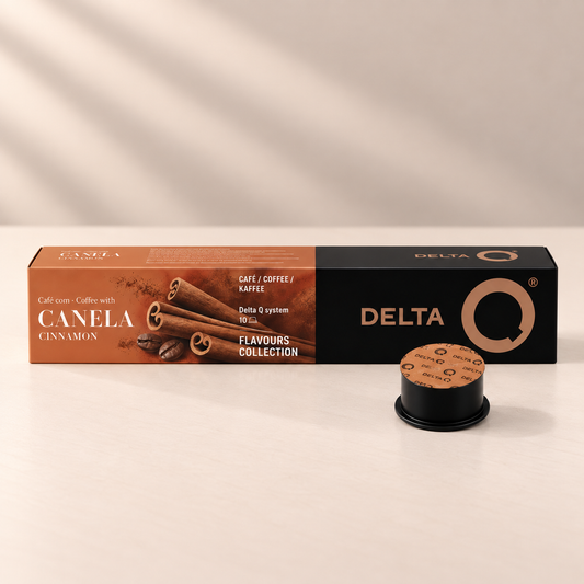 Delta Q Canela – 10 cápsulas de café