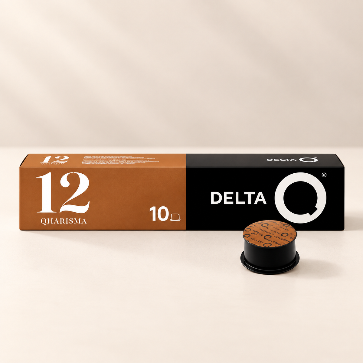 Delta Q QHARISMA N°12 – 10 cápsulas de café