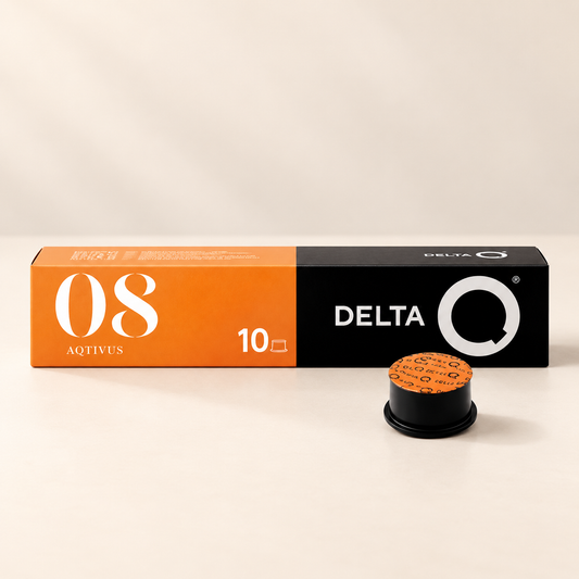 Delta Q AQTIVUS N°8 – 10 coffee capsules