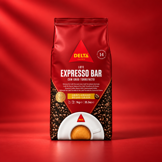 Delta Expresso Bar Whole Bean Coffee - 1 kg