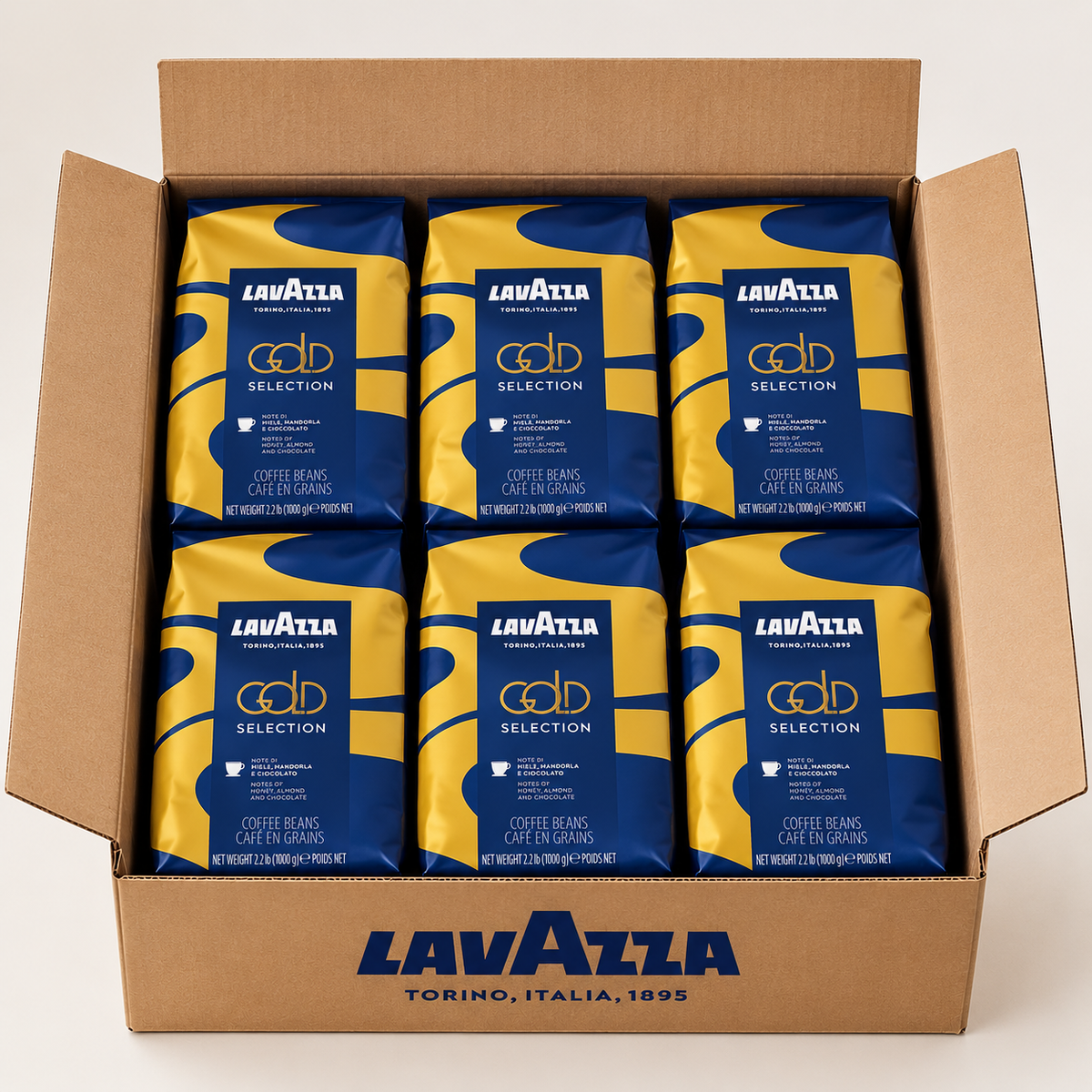 Café em grão Lavazza Gold Selection - 12 Kg