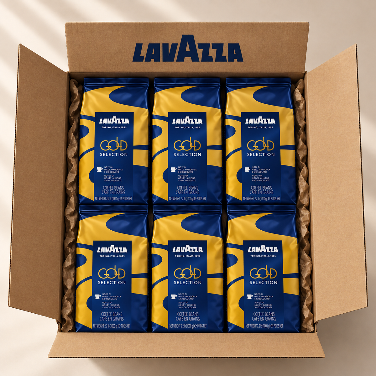Café em grão Lavazza Gold Selection - 6 Kg