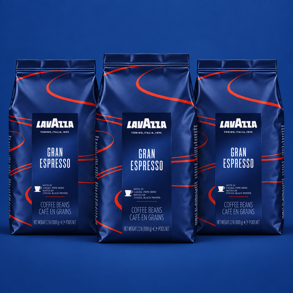 Café em grão Lavazza Gran Espresso - 3 Kg