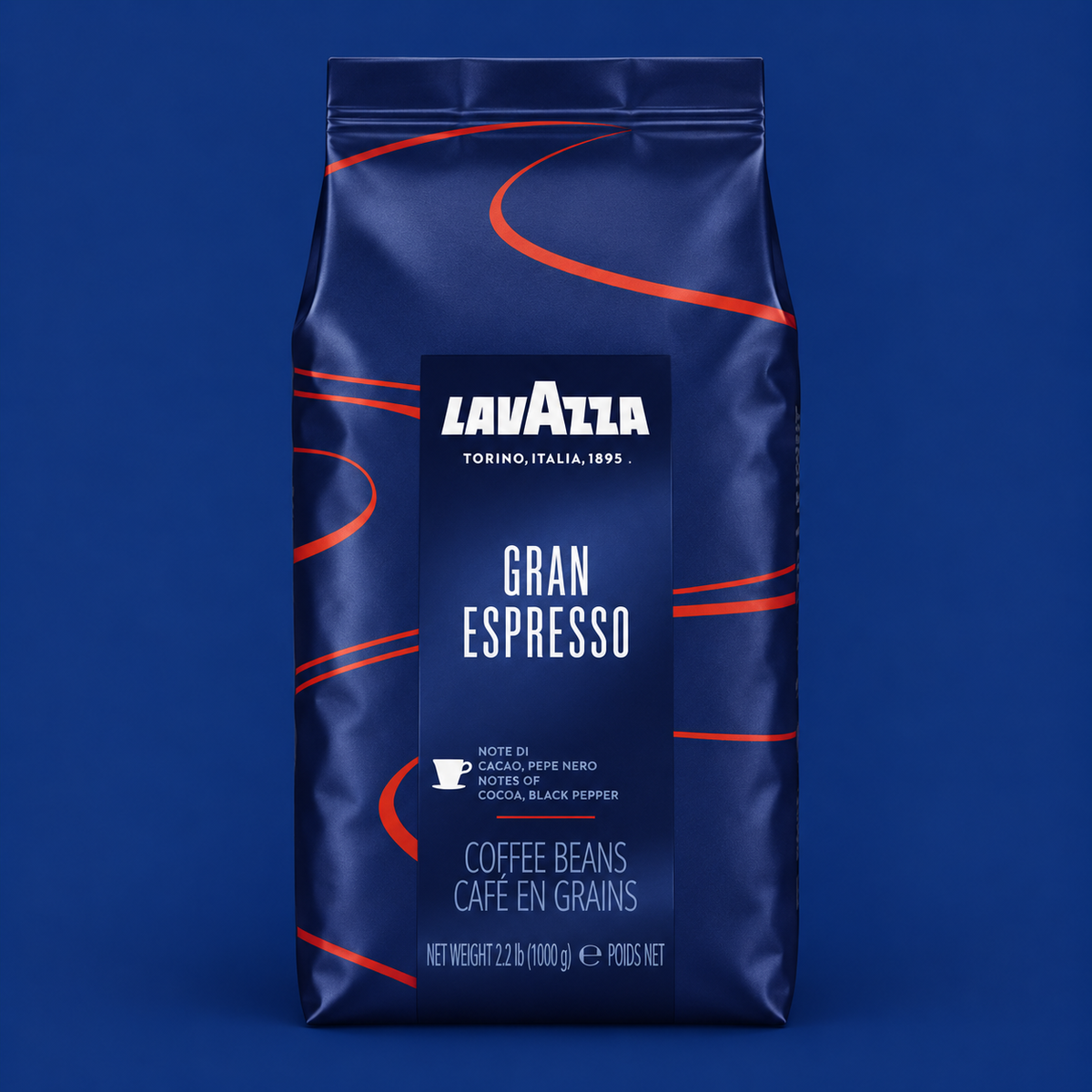 Café em grão Lavazza Gran Espresso - 1 Kg