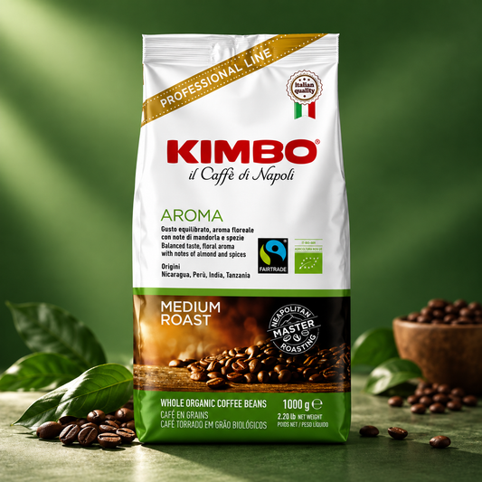 Kimbo Aroma Whole Bean Coffee - 1 kg