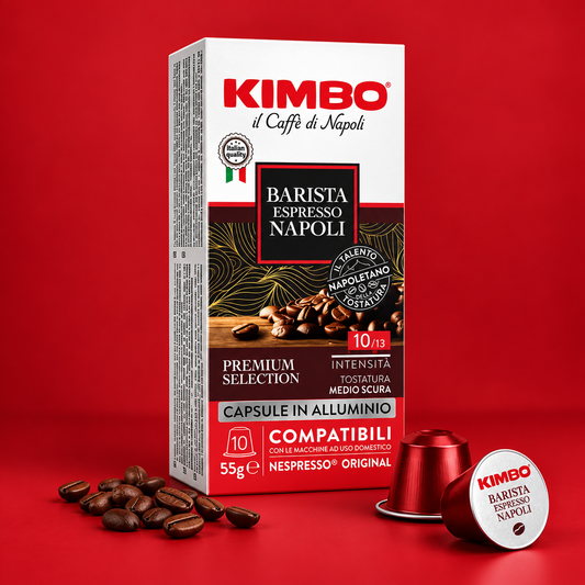 KIMBO Barista Espresso Napoli - 10 Nespresso capsules