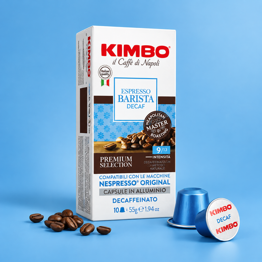 KIMBO Barista Espresso Decaf - 10 Nespresso capsules