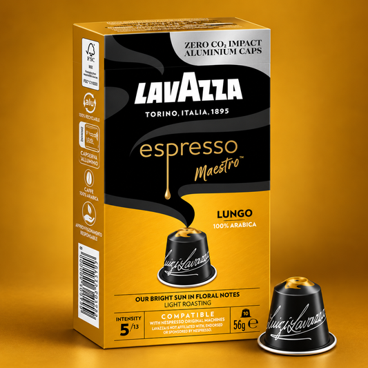 Lavazza Maestro Lungo - 100 capsules compatibles Nespresso®