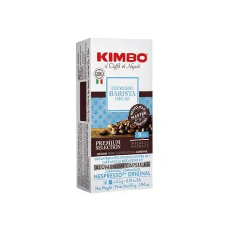 KIMBO Barista Espresso Decaf - 10 capsules Nespresso