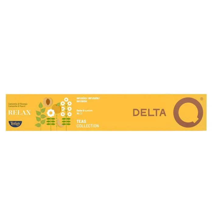 Delta Q Relax – 10 capsules de tisane