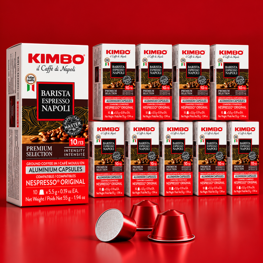 KIMBO Espresso Barista Napoli - 100 capsules compatibles Nespresso®