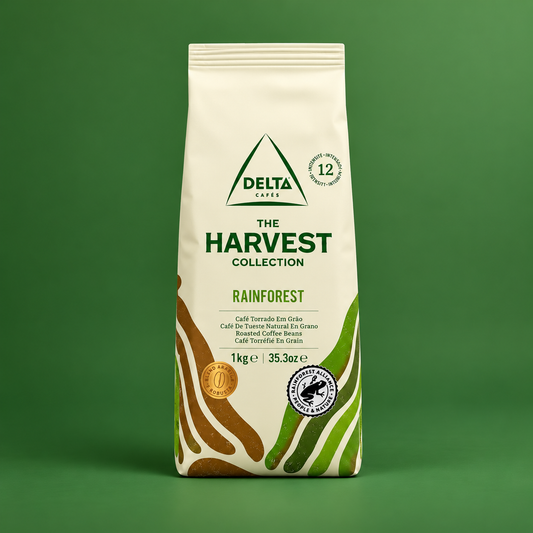 Café en grains Delta Cafés The Harvest Collection Rainforest - 1 Kg