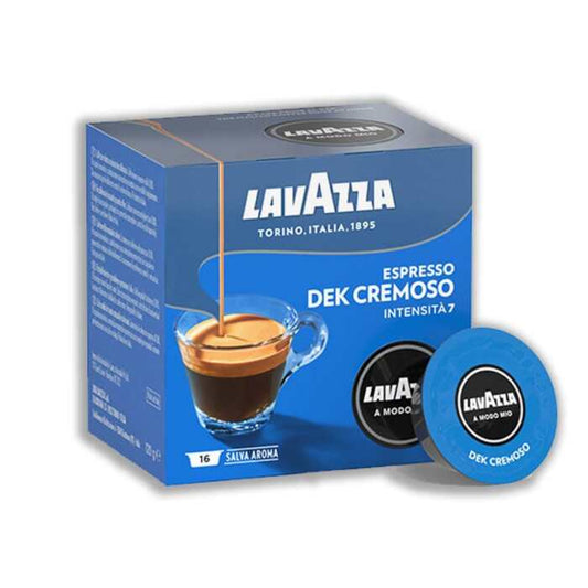 Lavazza Dek Cremoso A Modo Mio - 16 capsules
