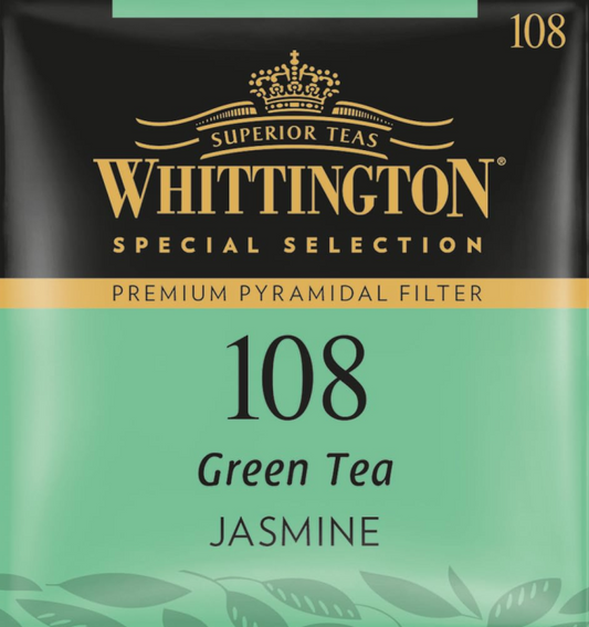 Whittington Thé vert au jasmin - 15 sachets individuels